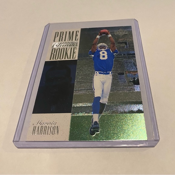 upper Deck Football Card Other - Marvin Harrison RC Rookie 1996 Upper Deck Silver Prime Choice Football Card